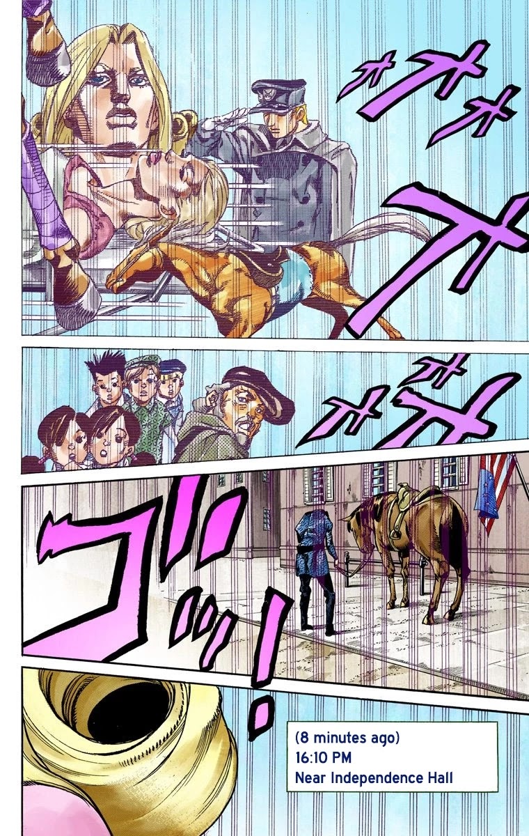 JoJo's Bizarre Adventure Part 7 - Steel Ball Run (Official Colored) chapter 69 page 29