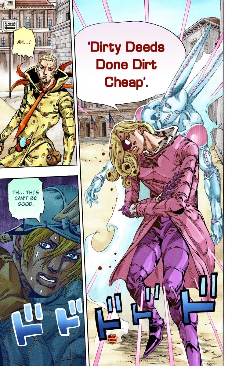 JoJo's Bizarre Adventure Part 7 - Steel Ball Run (Official Colored) chapter 69 page 8