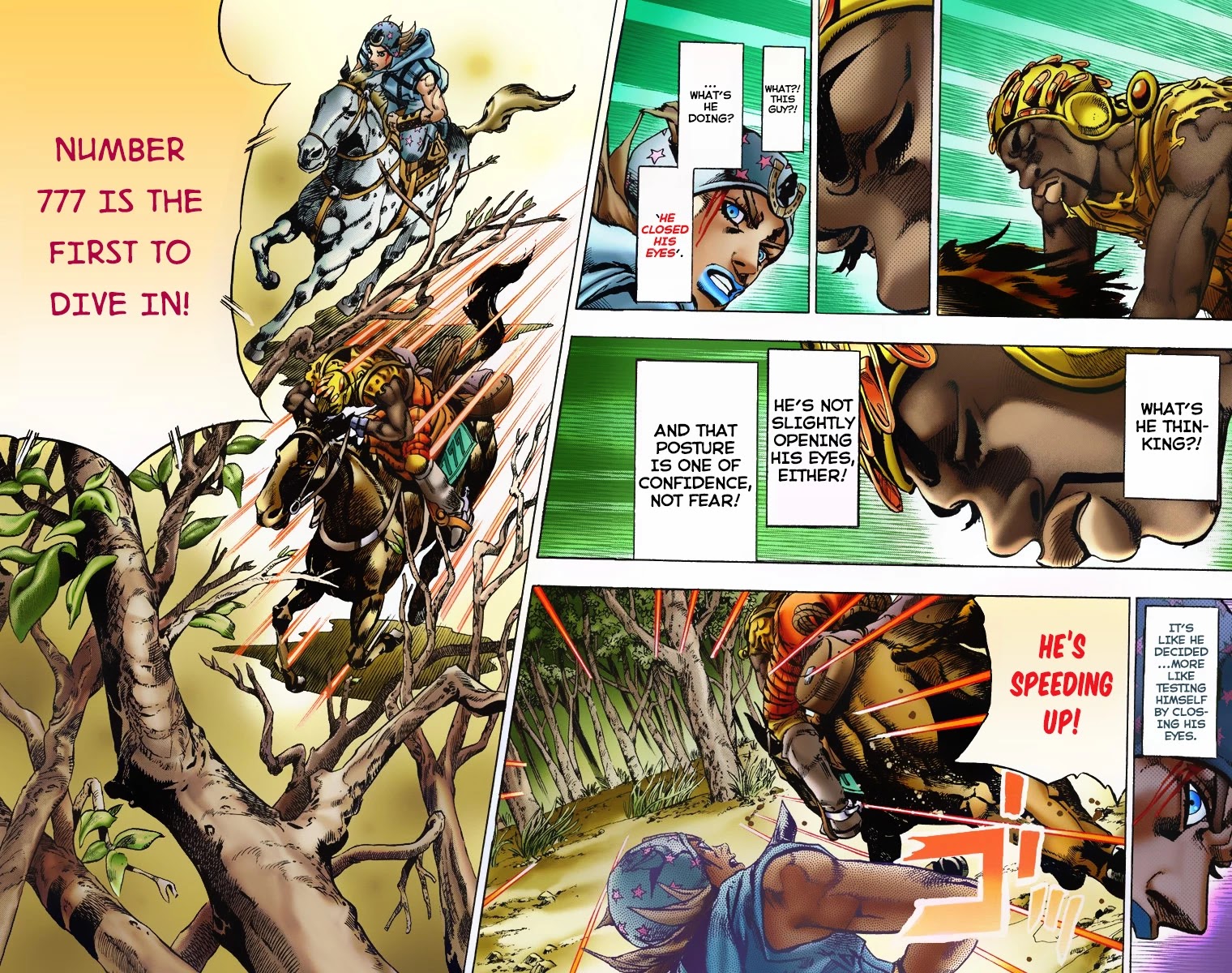 JoJo's Bizarre Adventure Part 7 - Steel Ball Run (Official Colored) chapter 7 page 24