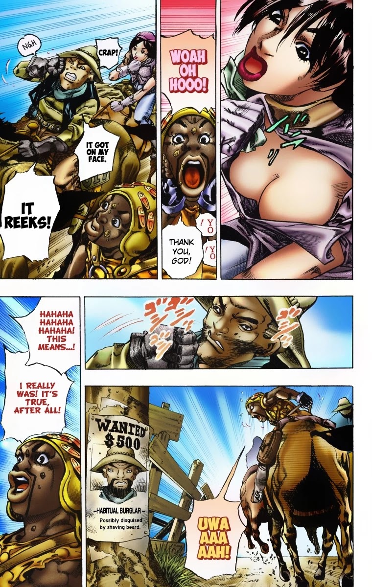 JoJo's Bizarre Adventure Part 7 - Steel Ball Run (Official Colored) chapter 7 page 5