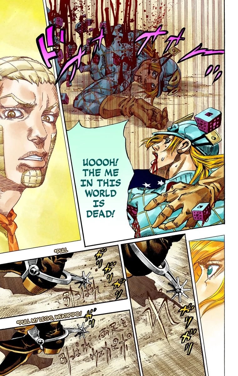 JoJo's Bizarre Adventure Part 7 - Steel Ball Run (Official Colored) chapter 70 page 20