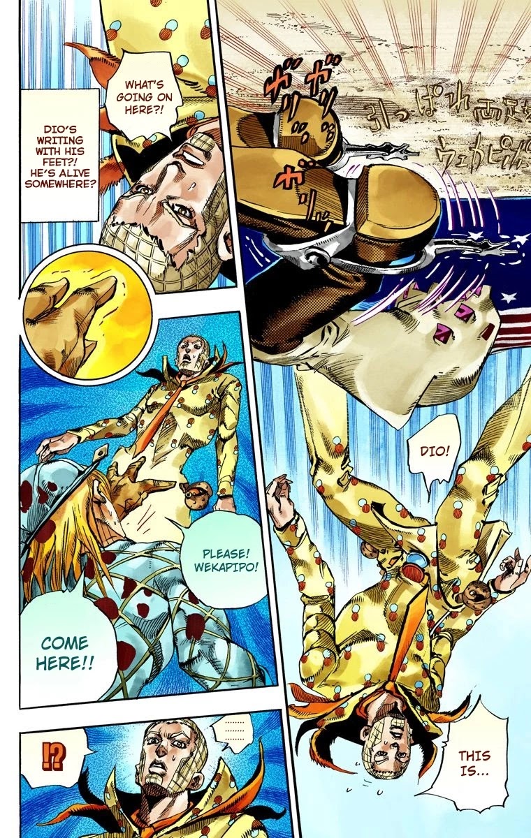 JoJo's Bizarre Adventure Part 7 - Steel Ball Run (Official Colored) chapter 70 page 21