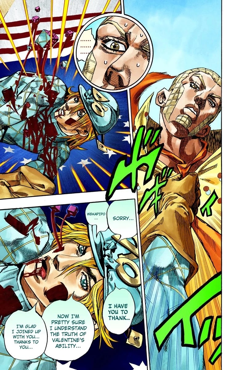 JoJo's Bizarre Adventure Part 7 - Steel Ball Run (Official Colored) chapter 70 page 24