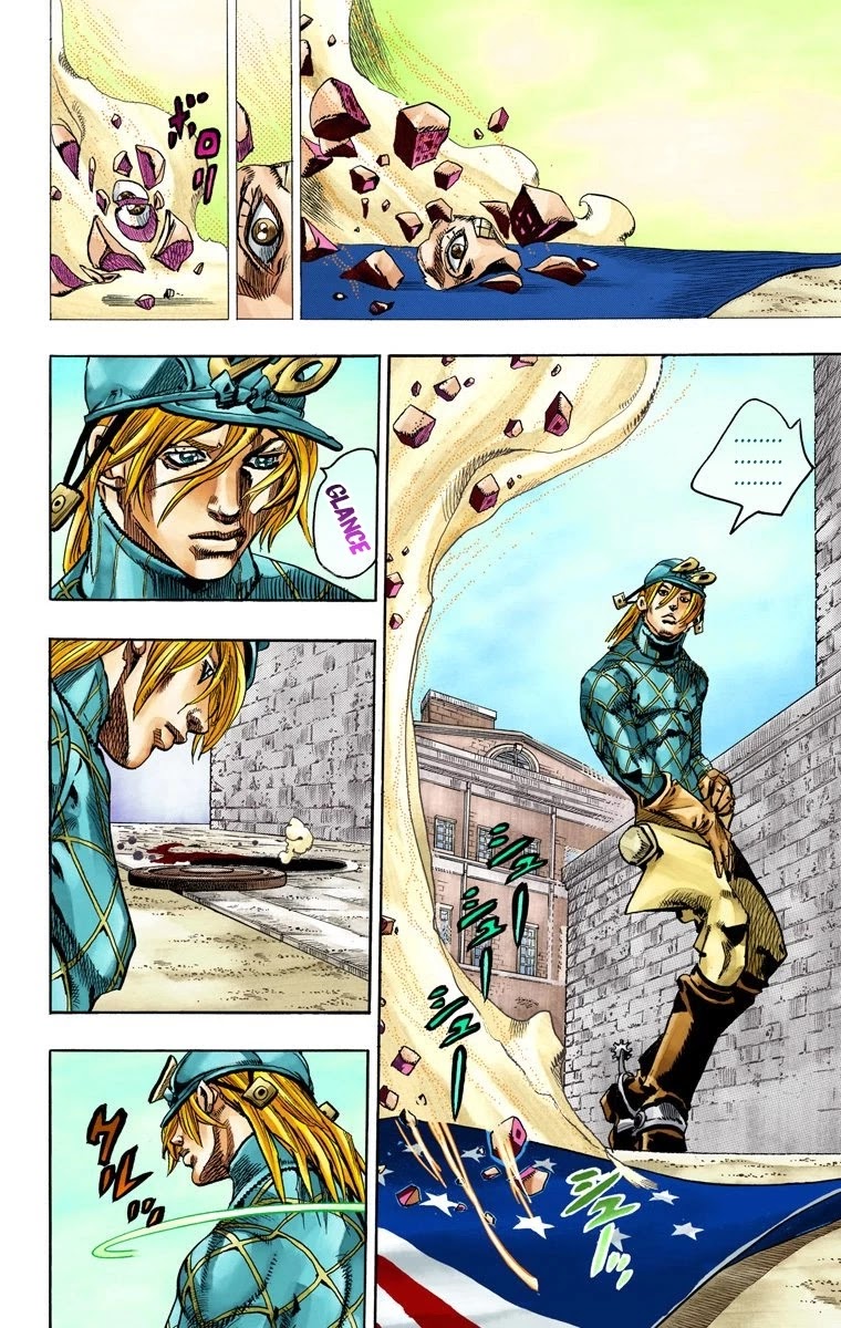 JoJo's Bizarre Adventure Part 7 - Steel Ball Run (Official Colored) chapter 70 page 32