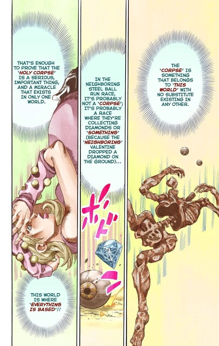 JoJo's Bizarre Adventure Part 7 - Steel Ball Run (Official Colored) chapter 70 page 36
