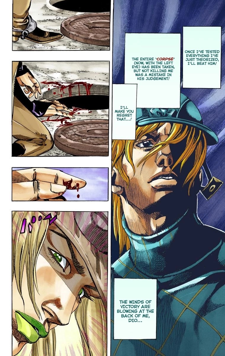 JoJo's Bizarre Adventure Part 7 - Steel Ball Run (Official Colored) chapter 70 page 38