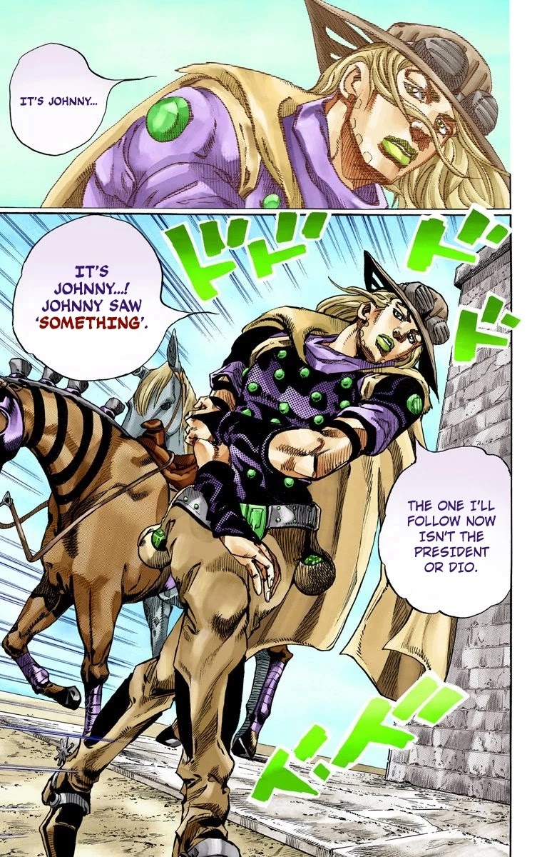 JoJo's Bizarre Adventure Part 7 - Steel Ball Run (Official Colored) chapter 70 page 39