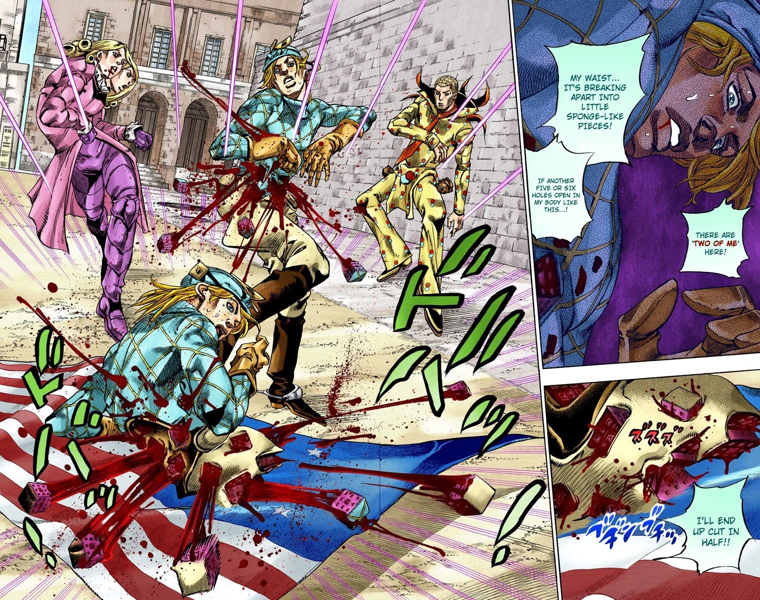 JoJo's Bizarre Adventure Part 7 - Steel Ball Run (Official Colored) chapter 70 page 4