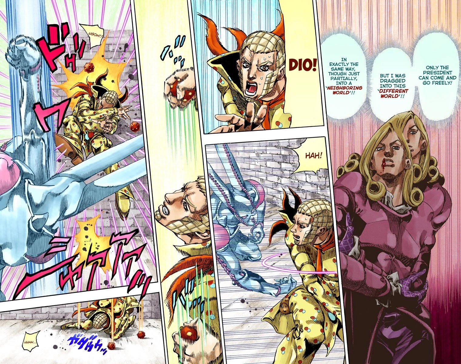 JoJo's Bizarre Adventure Part 7 - Steel Ball Run (Official Colored) chapter 70 page 5
