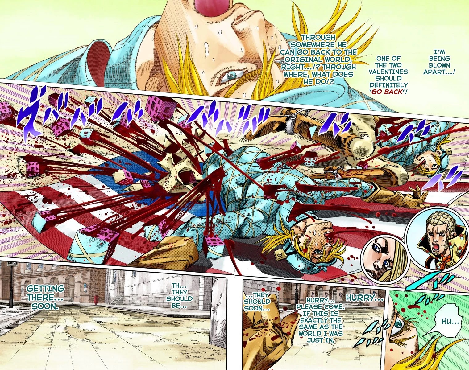JoJo's Bizarre Adventure Part 7 - Steel Ball Run (Official Colored) chapter 70 page 7