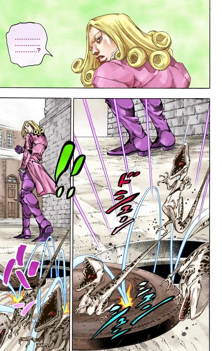 JoJo's Bizarre Adventure Part 7 - Steel Ball Run (Official Colored) chapter 70 page 9