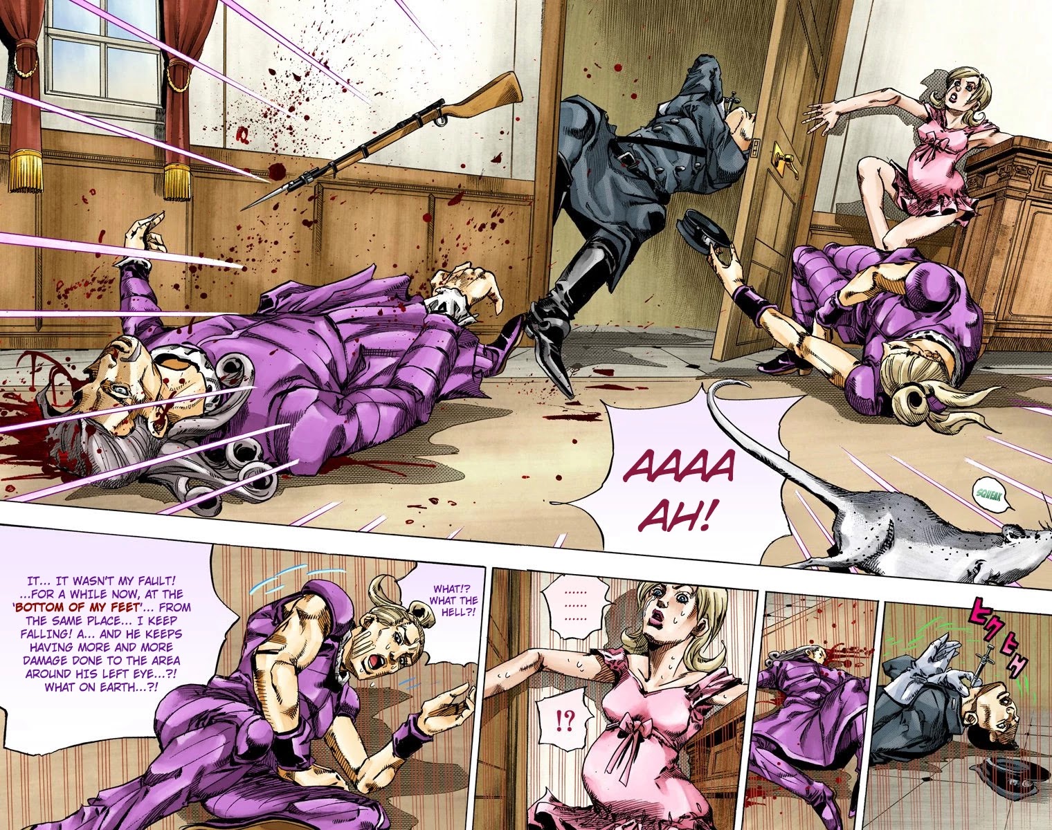 JoJo's Bizarre Adventure Part 7 - Steel Ball Run (Official Colored) chapter 71 page 23