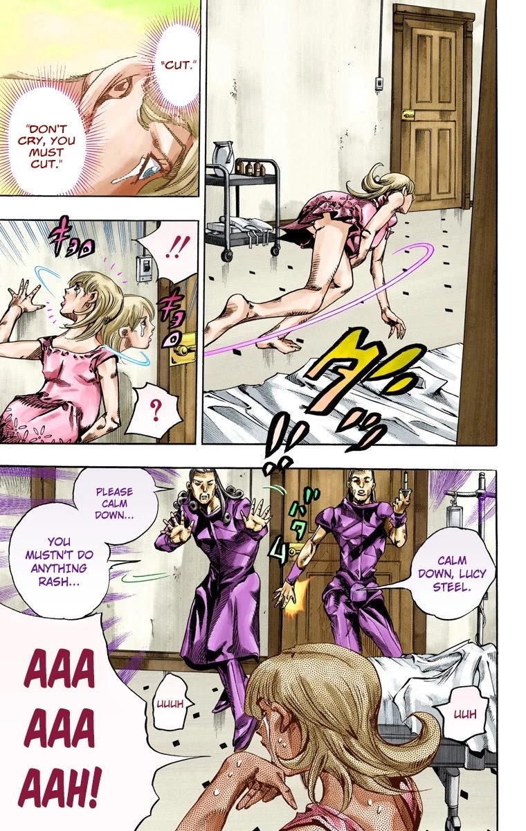 JoJo's Bizarre Adventure Part 7 - Steel Ball Run (Official Colored) chapter 71 page 9