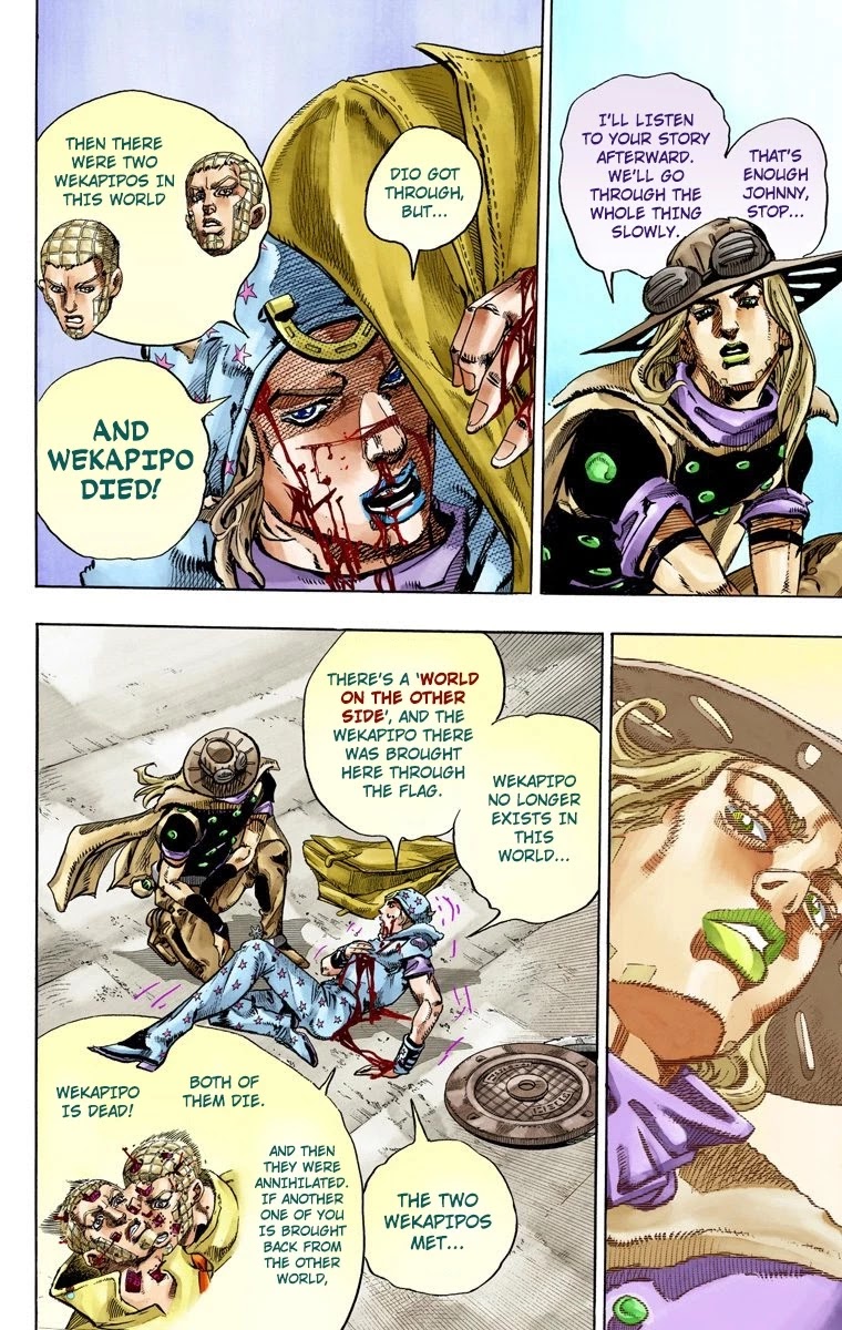 JoJo's Bizarre Adventure Part 7 - Steel Ball Run (Official Colored) chapter 72 page 10