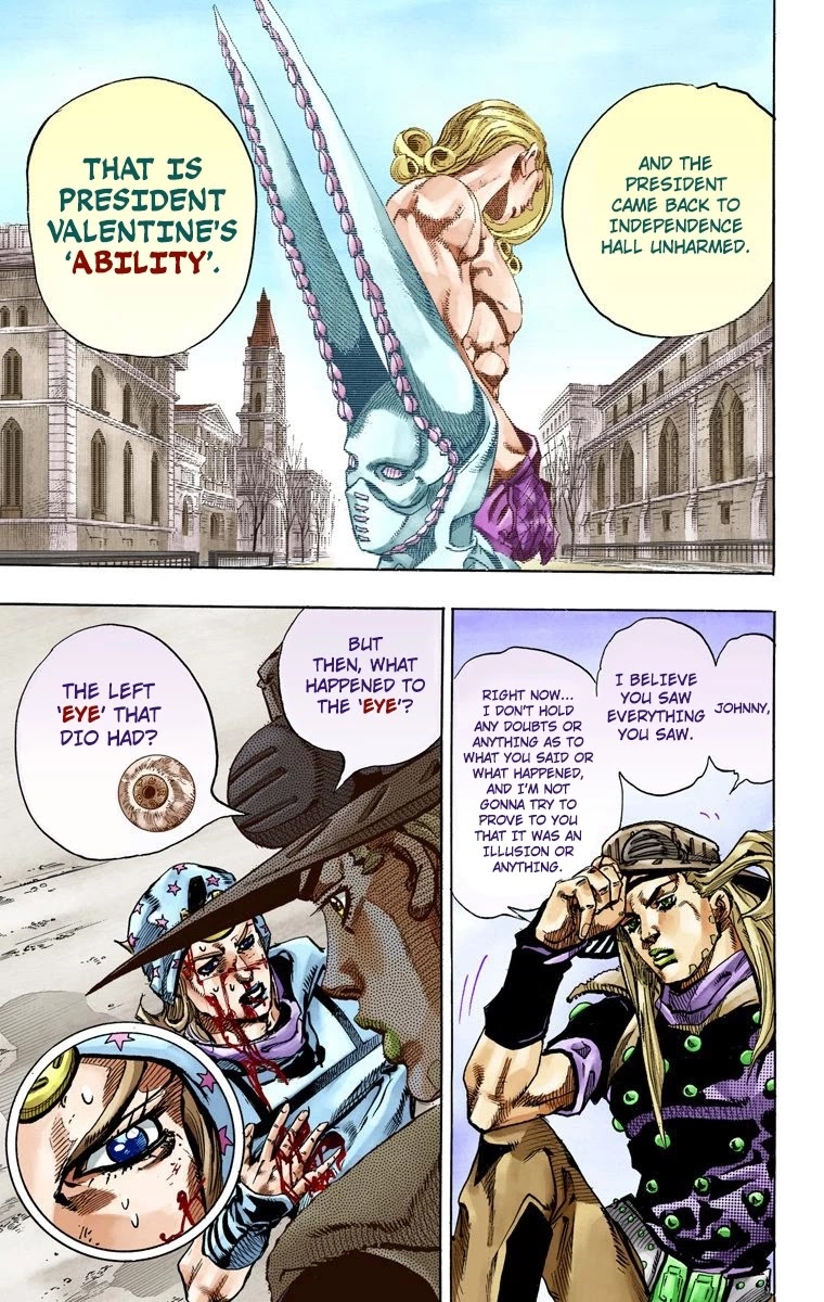 JoJo's Bizarre Adventure Part 7 - Steel Ball Run (Official Colored) chapter 72 page 11