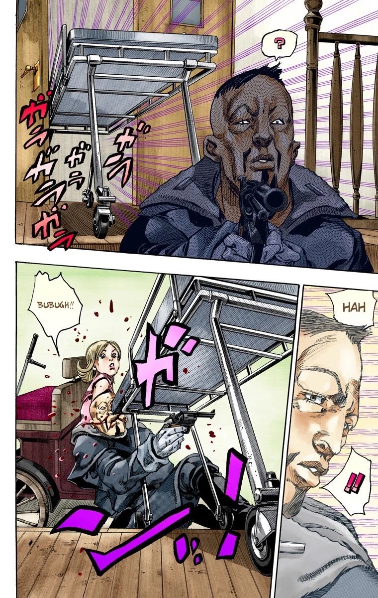 JoJo's Bizarre Adventure Part 7 - Steel Ball Run (Official Colored) chapter 72 page 29