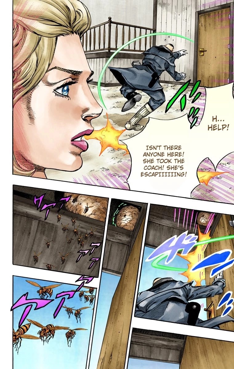 JoJo's Bizarre Adventure Part 7 - Steel Ball Run (Official Colored) chapter 72 page 33