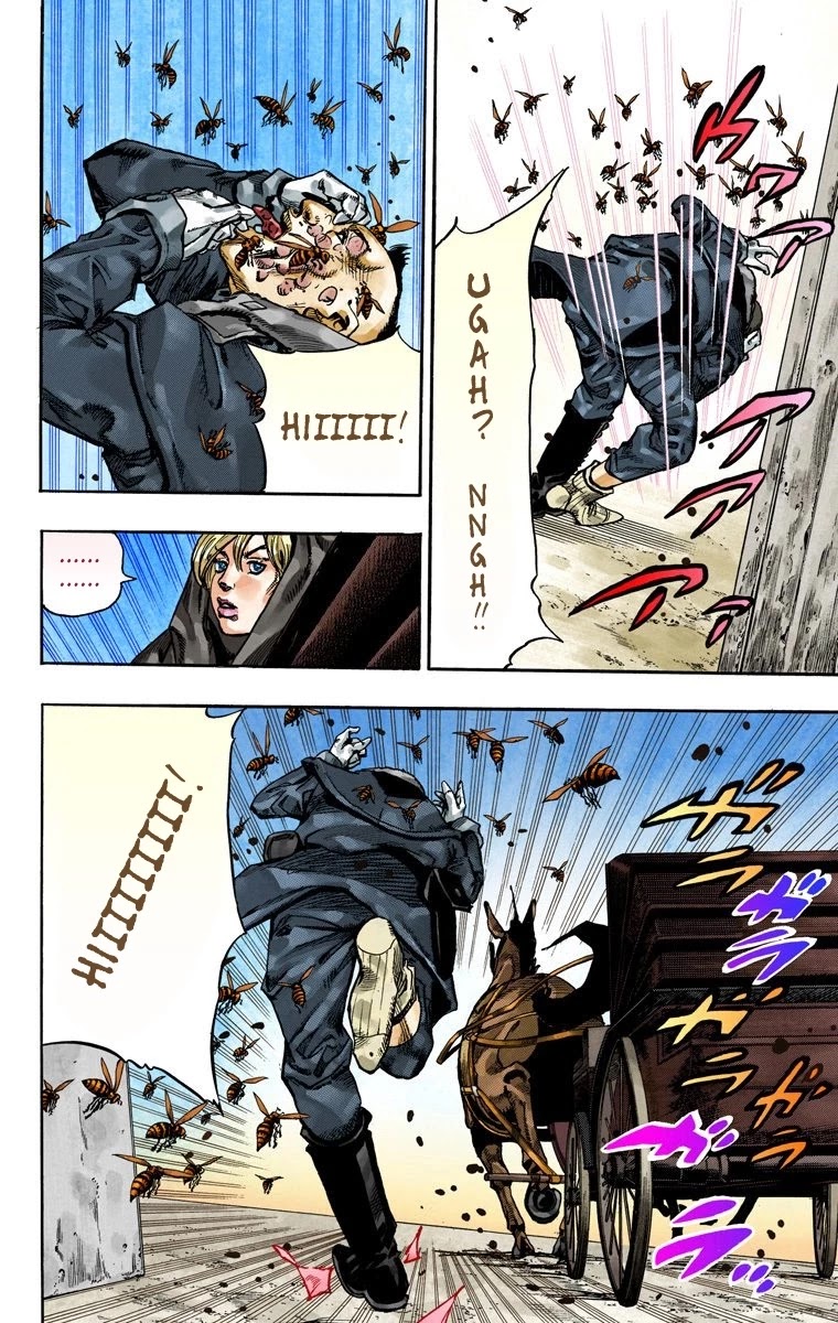 JoJo's Bizarre Adventure Part 7 - Steel Ball Run (Official Colored) chapter 72 page 35