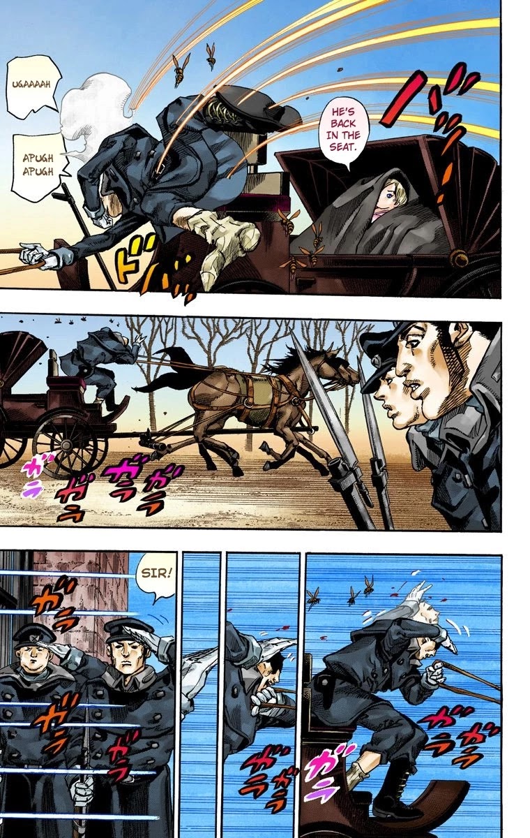 JoJo's Bizarre Adventure Part 7 - Steel Ball Run (Official Colored) chapter 72 page 36