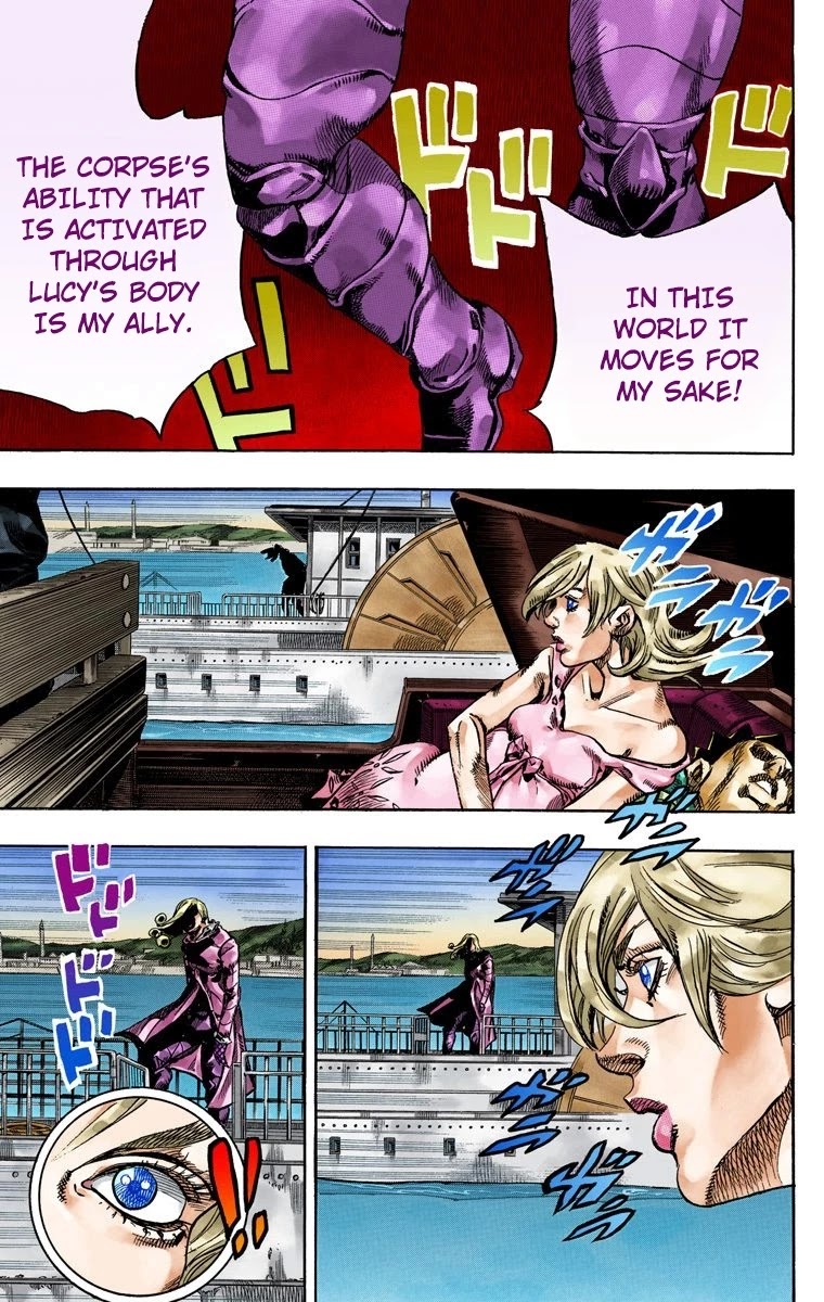 JoJo's Bizarre Adventure Part 7 - Steel Ball Run (Official Colored) chapter 72 page 43