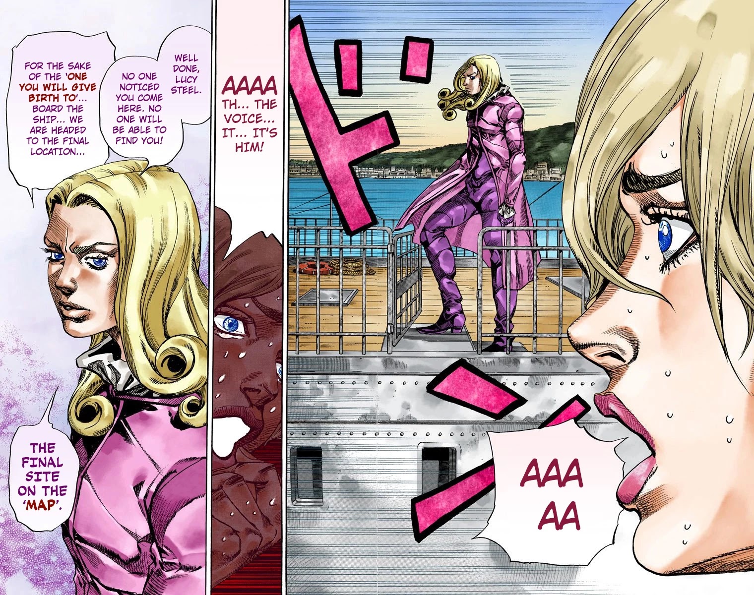 JoJo's Bizarre Adventure Part 7 - Steel Ball Run (Official Colored) chapter 72 page 44