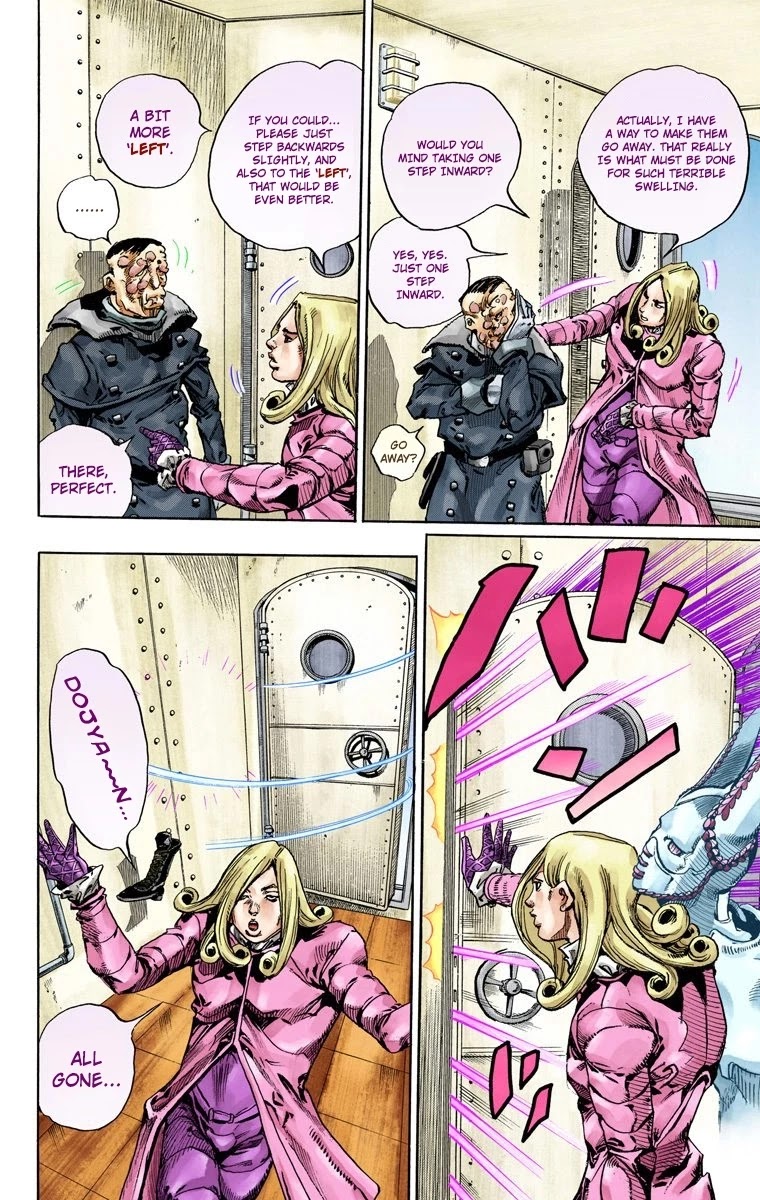 JoJo's Bizarre Adventure Part 7 - Steel Ball Run (Official Colored) chapter 73 page 14