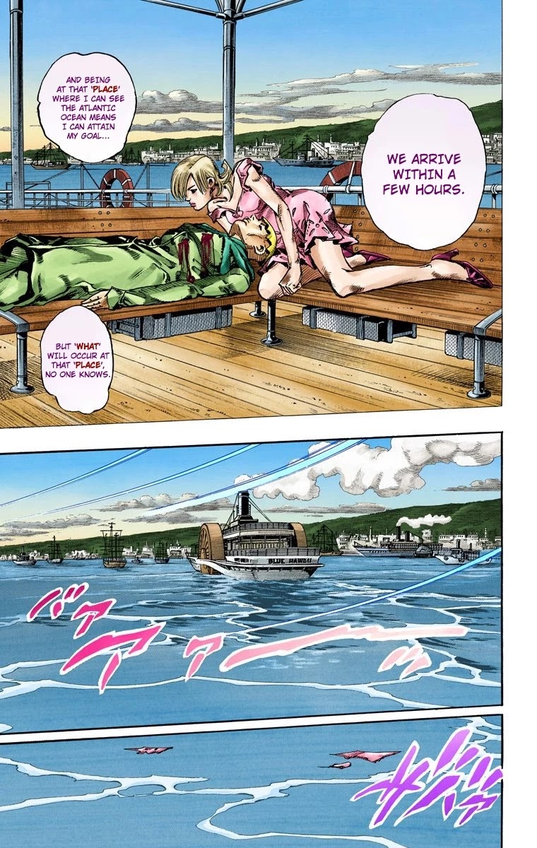JoJo's Bizarre Adventure Part 7 - Steel Ball Run (Official Colored) chapter 73 page 17