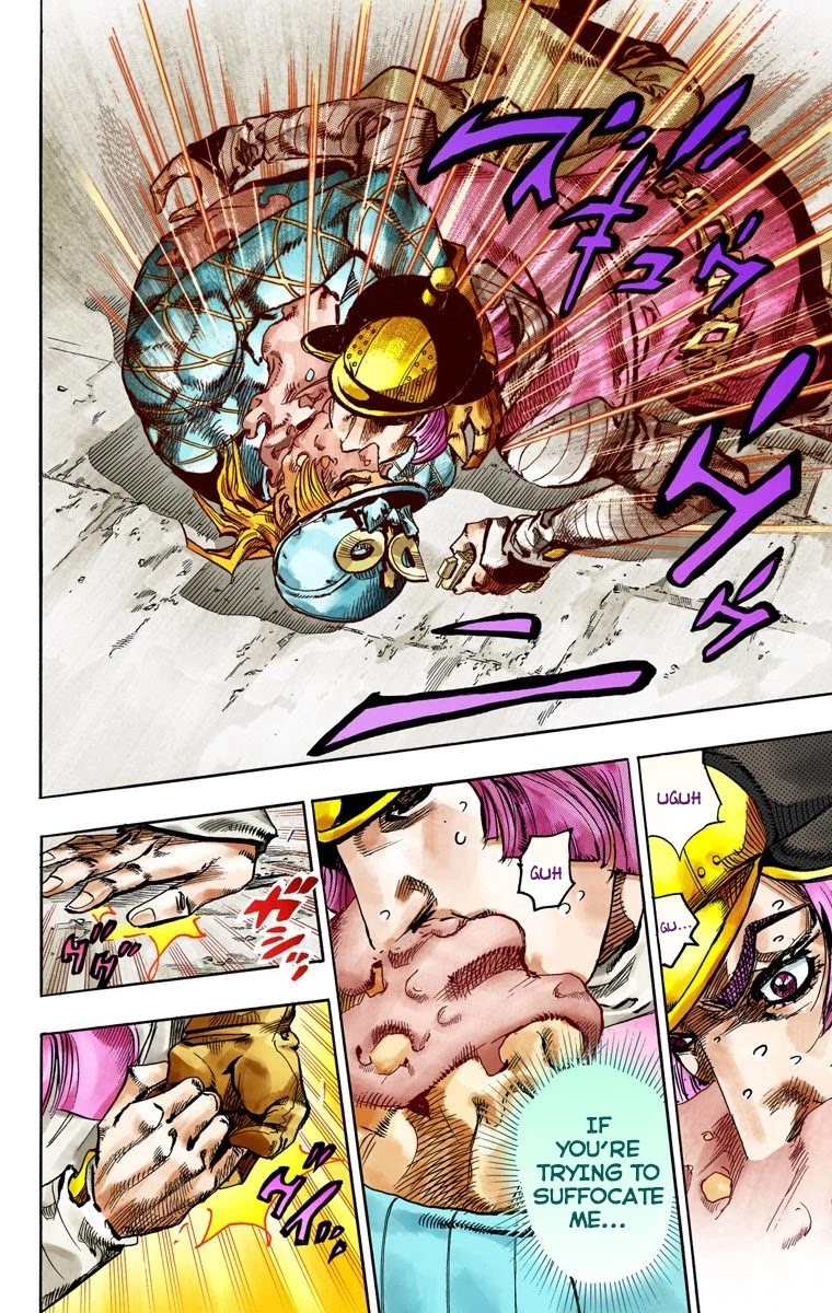 JoJo's Bizarre Adventure Part 7 - Steel Ball Run (Official Colored) chapter 73 page 28