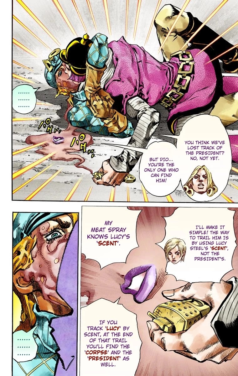 JoJo's Bizarre Adventure Part 7 - Steel Ball Run (Official Colored) chapter 73 page 30