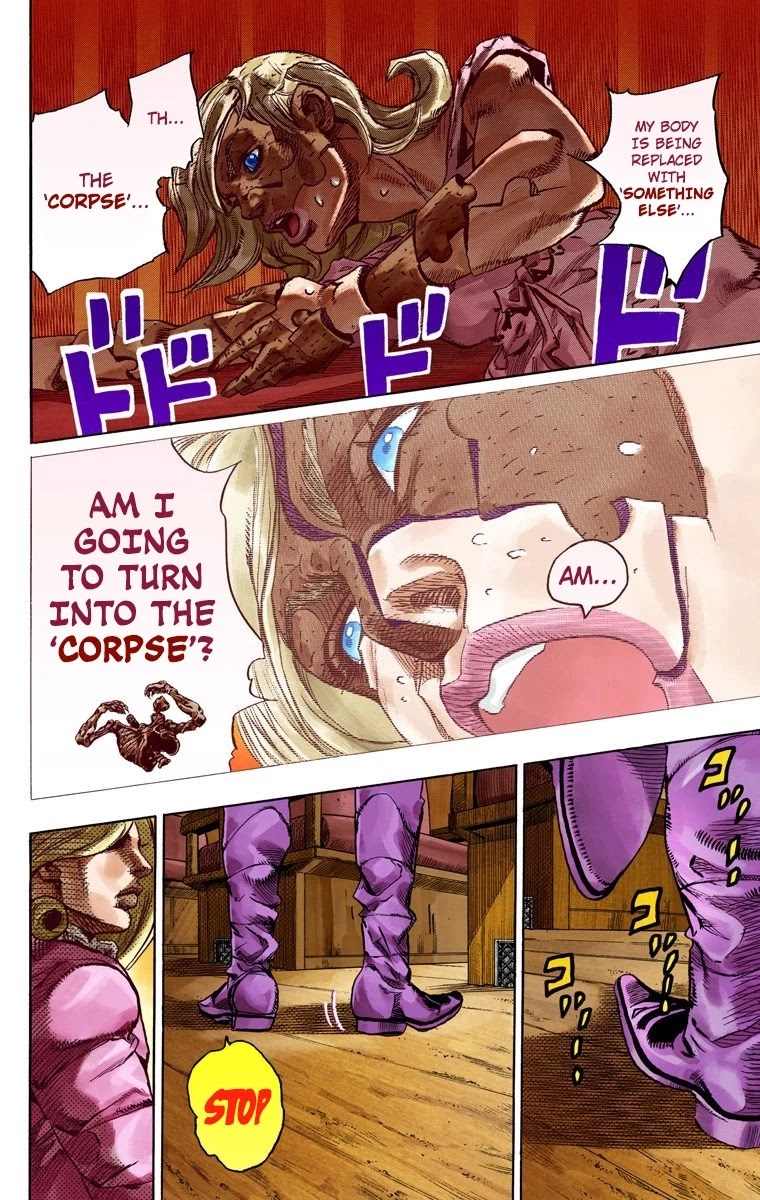 JoJo's Bizarre Adventure Part 7 - Steel Ball Run (Official Colored) chapter 74 page 14