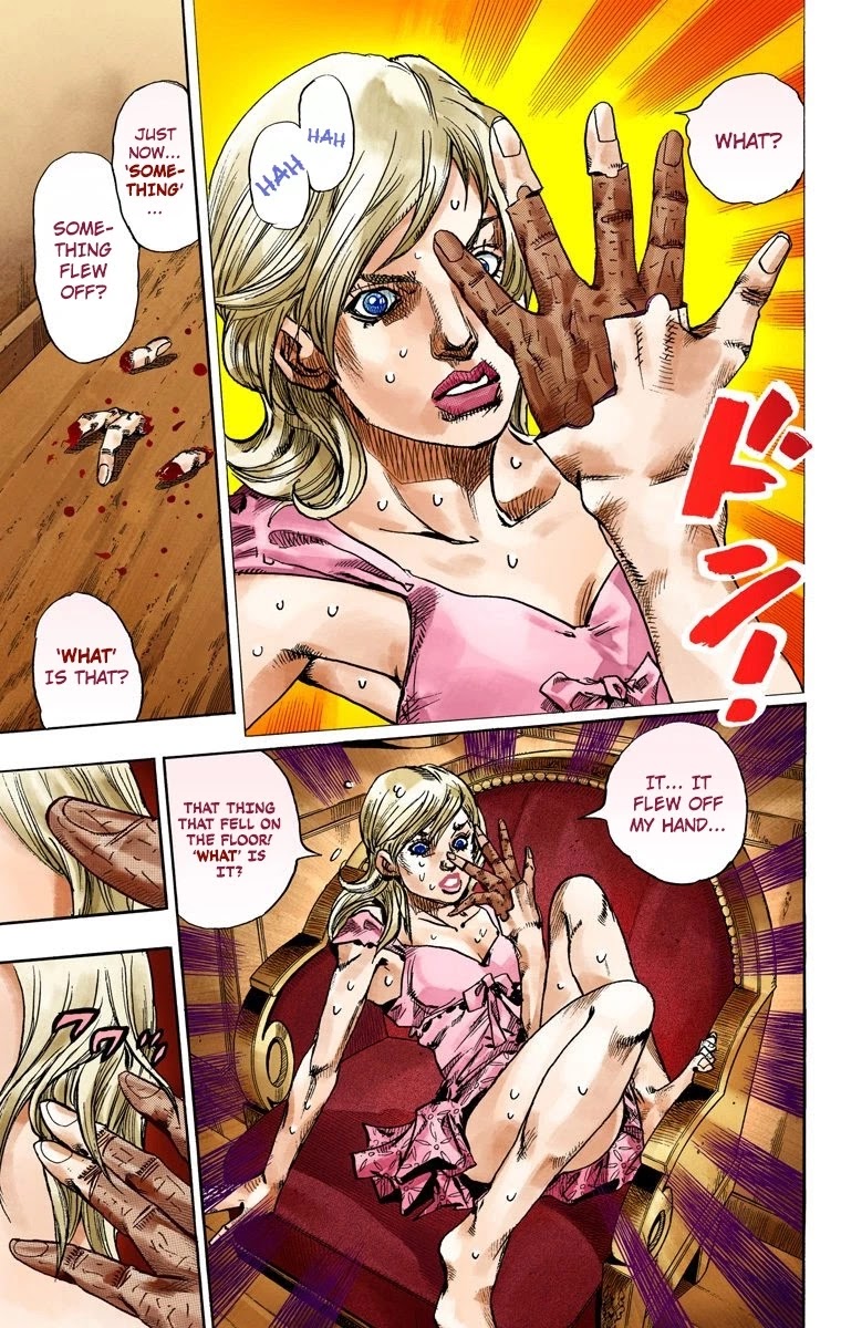 JoJo's Bizarre Adventure Part 7 - Steel Ball Run (Official Colored) chapter 74 page 9