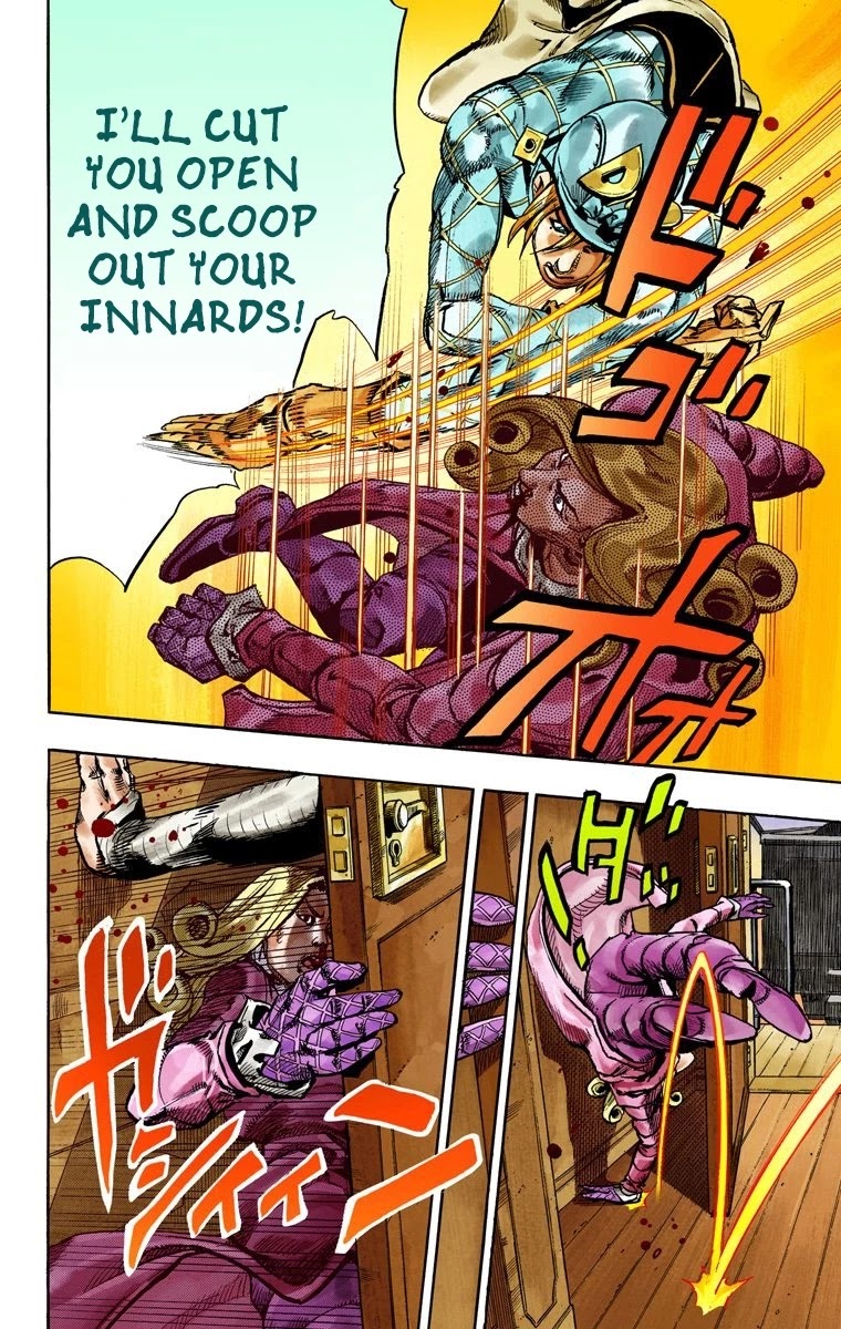 JoJo's Bizarre Adventure Part 7 - Steel Ball Run (Official Colored) chapter 75 page 13
