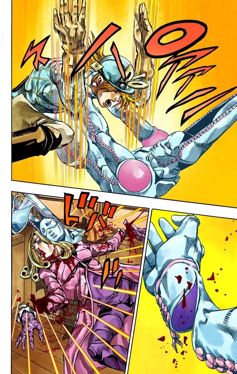 JoJo's Bizarre Adventure Part 7 - Steel Ball Run (Official Colored) chapter 75 page 18