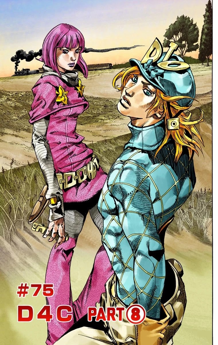JoJo's Bizarre Adventure Part 7 - Steel Ball Run (Official Colored) chapter 75 page 2