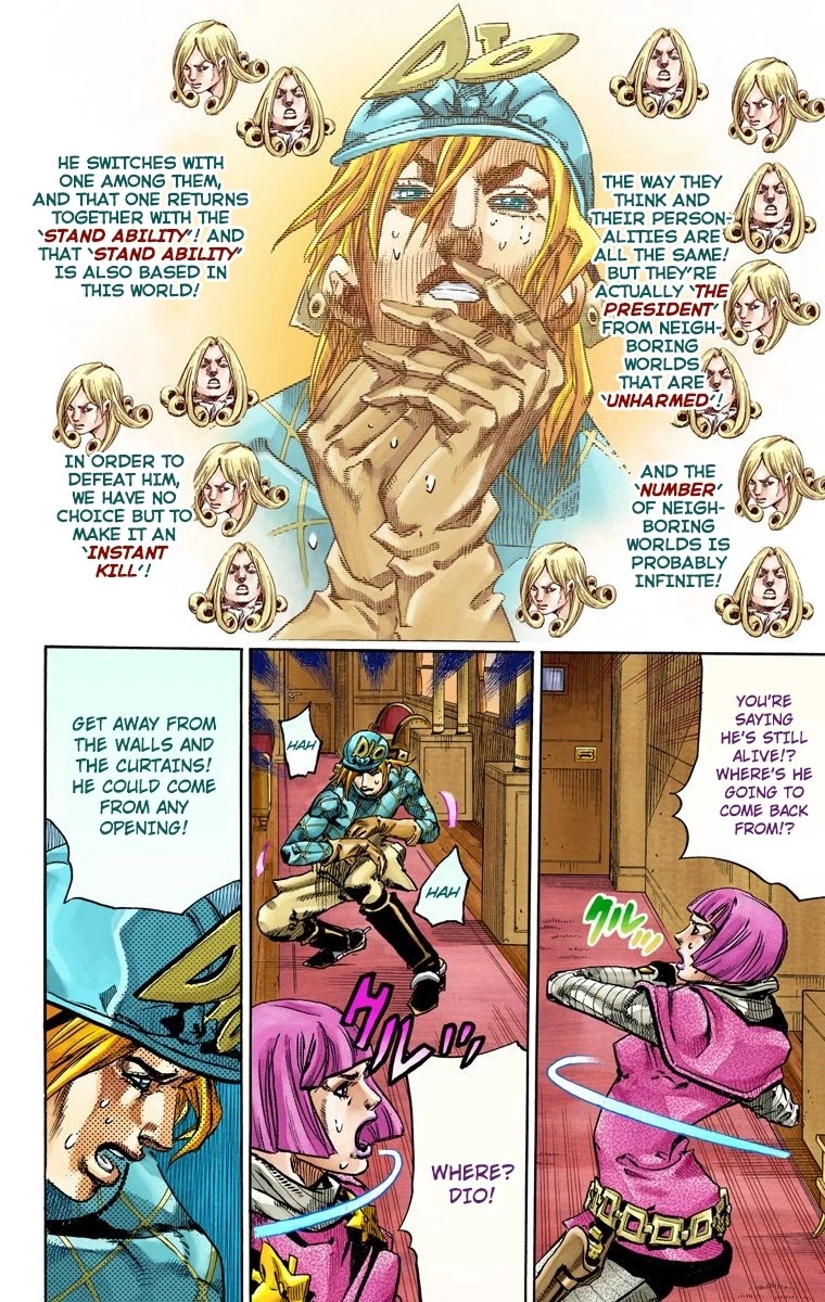 JoJo's Bizarre Adventure Part 7 - Steel Ball Run (Official Colored) chapter 75 page 25