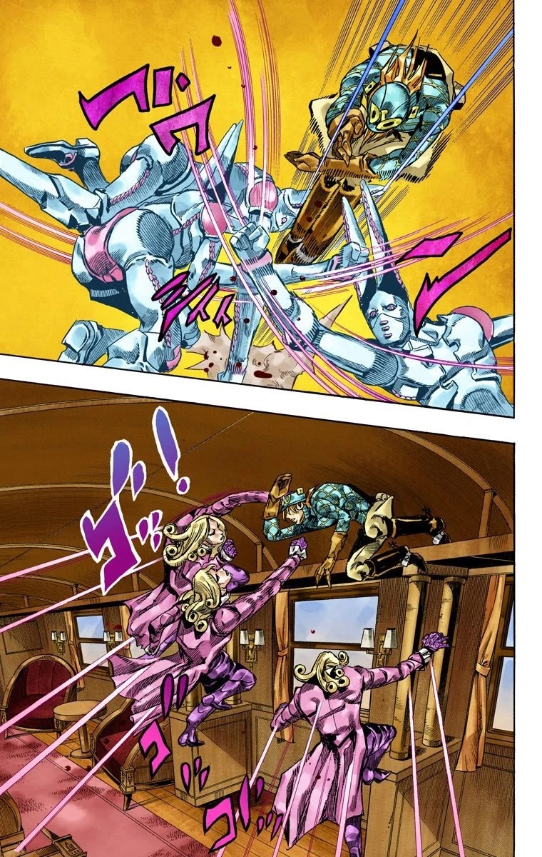 JoJo's Bizarre Adventure Part 7 - Steel Ball Run (Official Colored) chapter 75 page 31