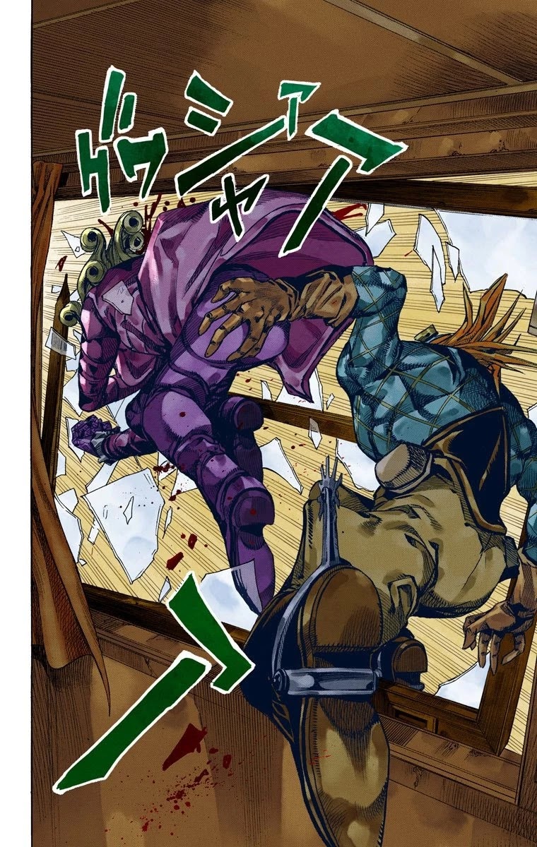 JoJo's Bizarre Adventure Part 7 - Steel Ball Run (Official Colored) chapter 75 page 36