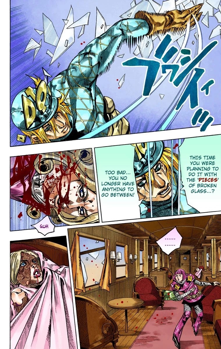 JoJo's Bizarre Adventure Part 7 - Steel Ball Run (Official Colored) chapter 75 page 38