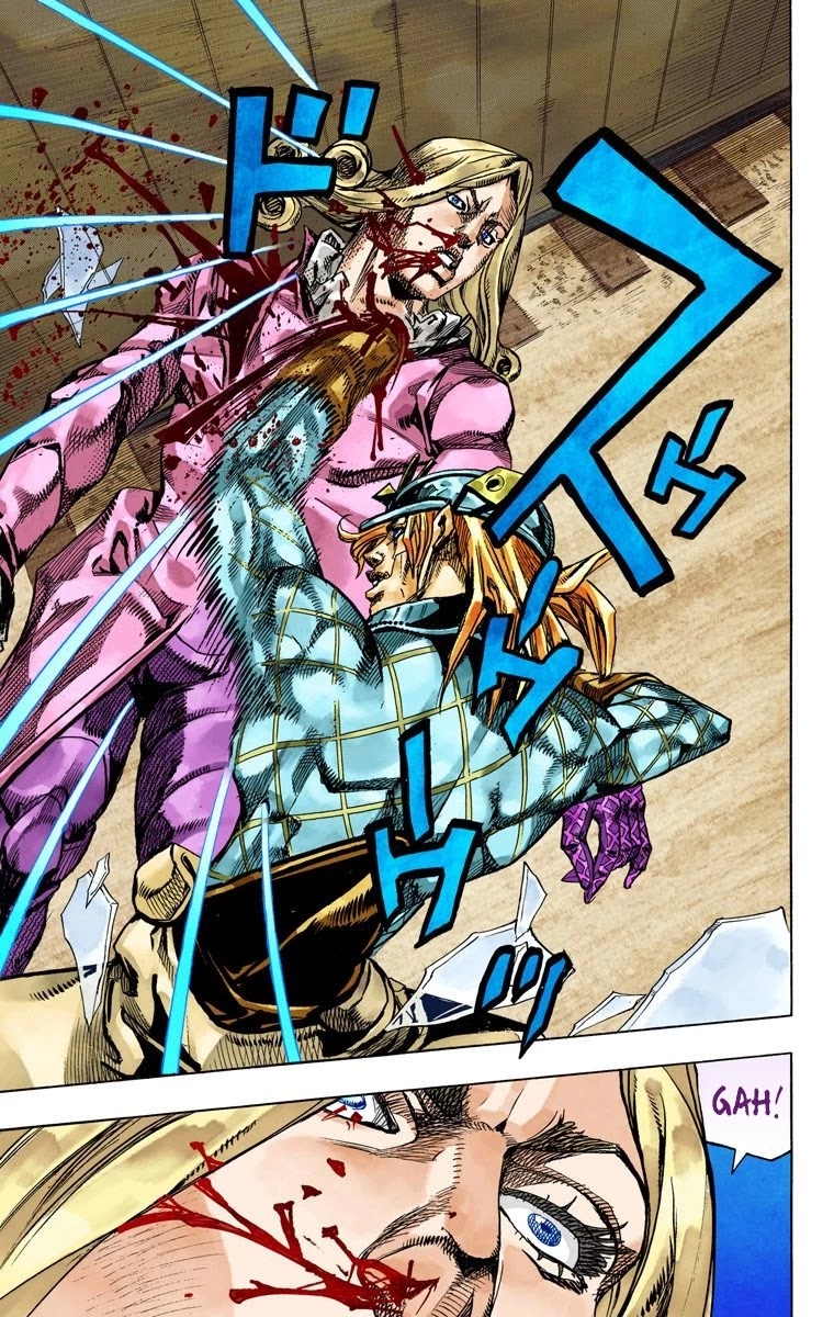 JoJo's Bizarre Adventure Part 7 - Steel Ball Run (Official Colored) chapter 75 page 39
