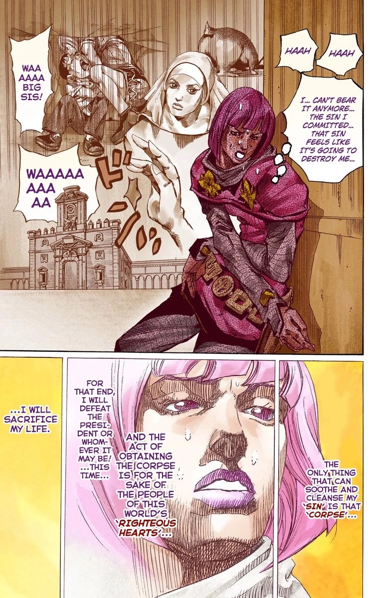 JoJo's Bizarre Adventure Part 7 - Steel Ball Run (Official Colored) chapter 75 page 5