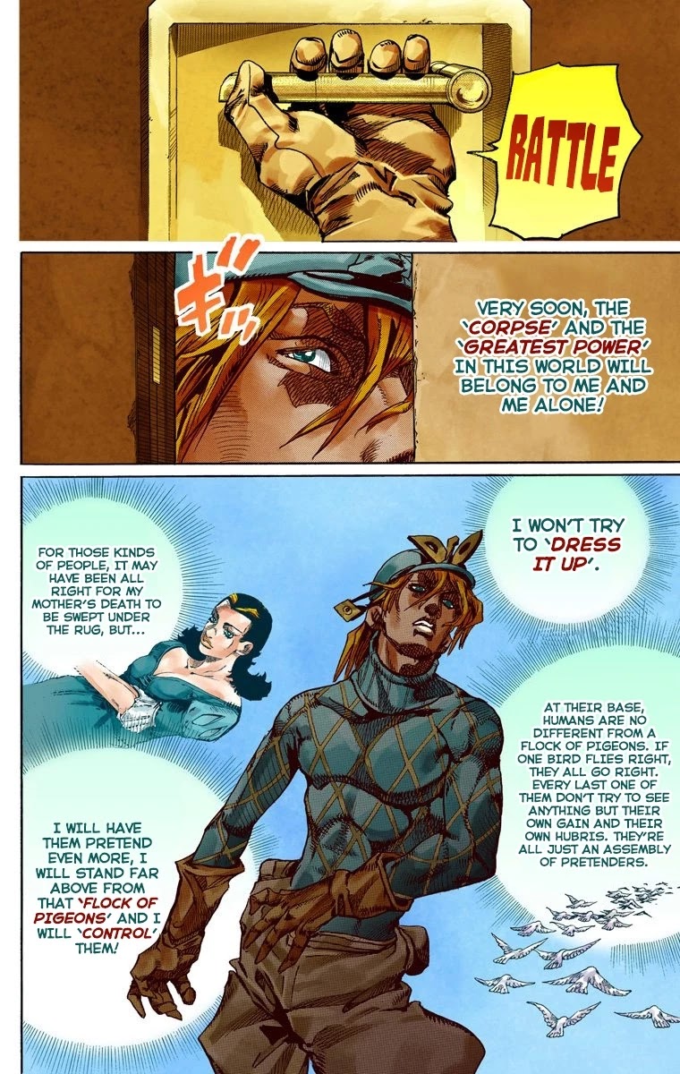 JoJo's Bizarre Adventure Part 7 - Steel Ball Run (Official Colored) chapter 75 page 6