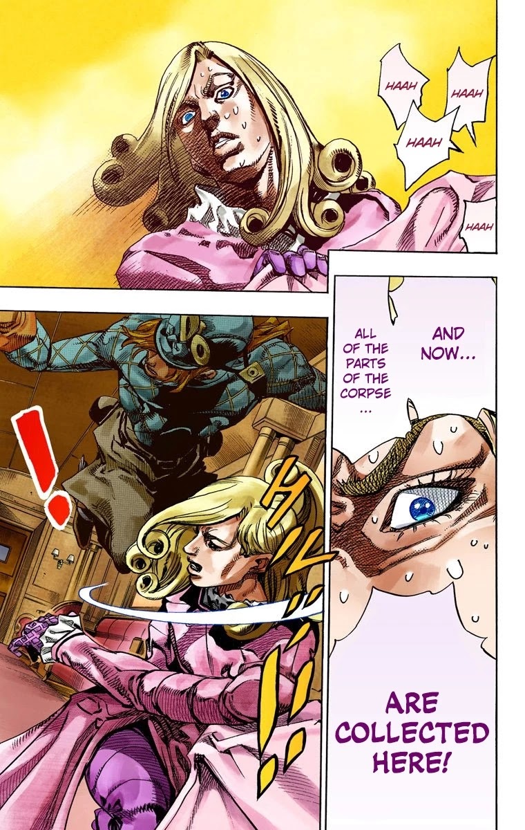 JoJo's Bizarre Adventure Part 7 - Steel Ball Run (Official Colored) chapter 75 page 9