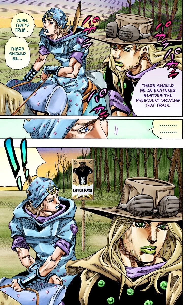 JoJo's Bizarre Adventure Part 7 - Steel Ball Run (Official Colored) chapter 76 page 24