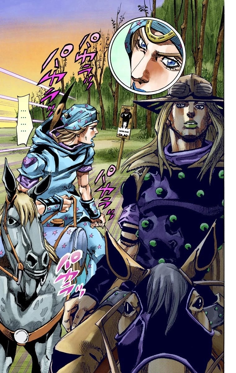 JoJo's Bizarre Adventure Part 7 - Steel Ball Run (Official Colored) chapter 76 page 26