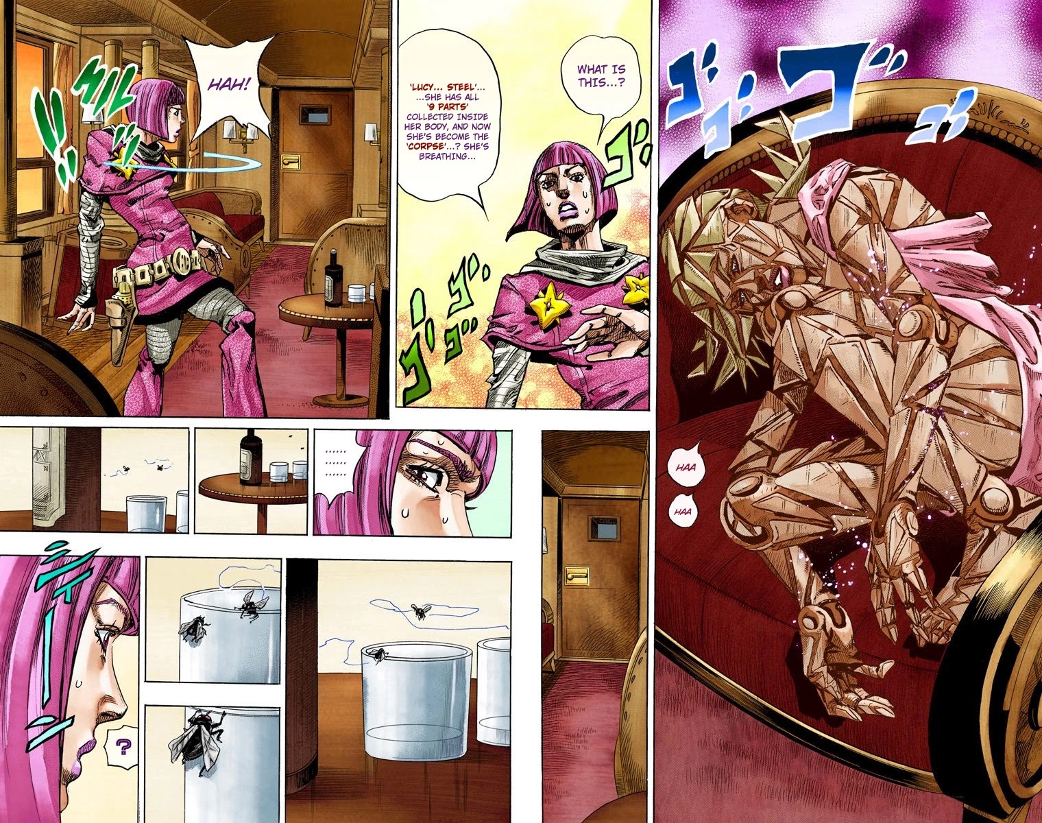 JoJo's Bizarre Adventure Part 7 - Steel Ball Run (Official Colored) chapter 77 page 28