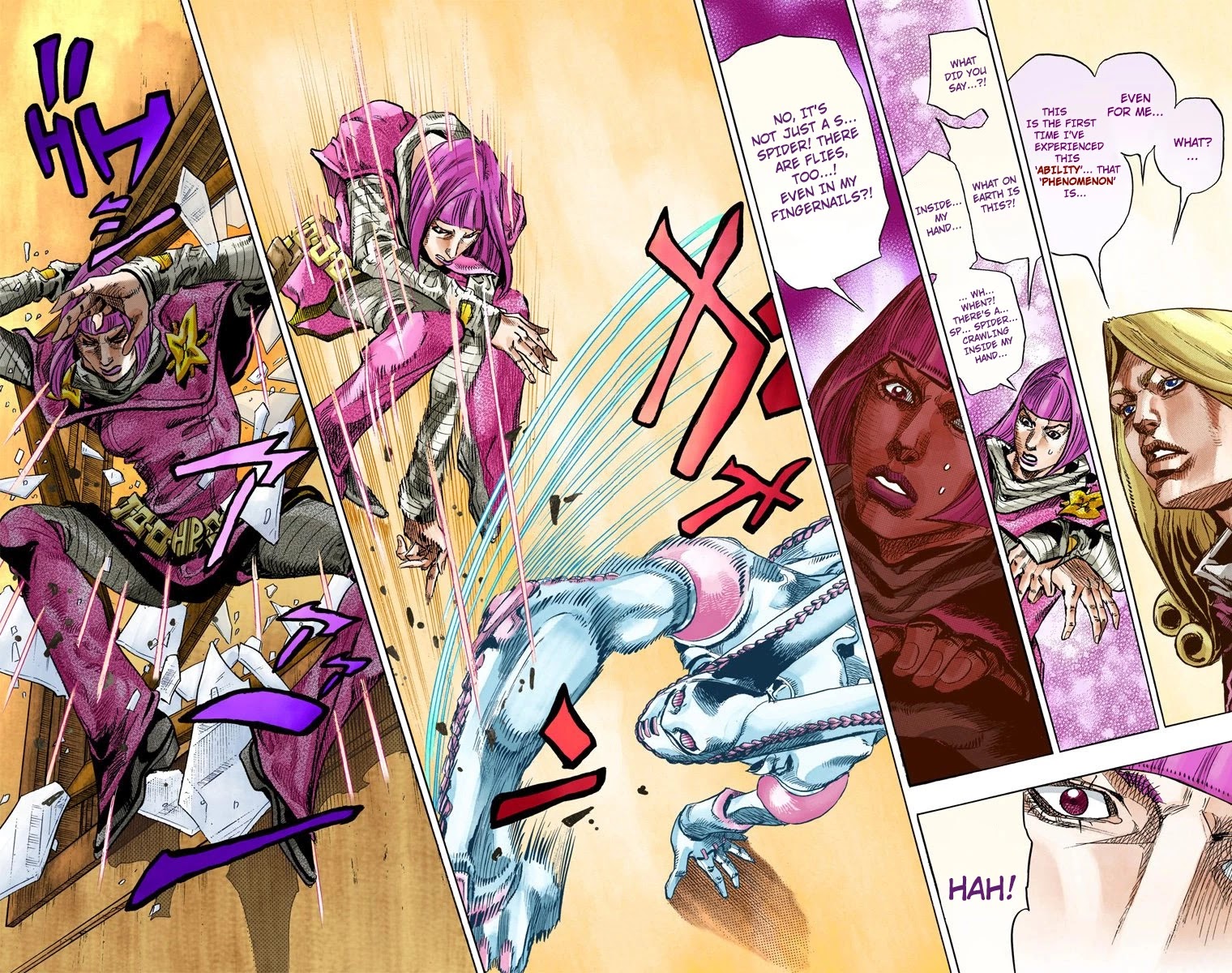 JoJo's Bizarre Adventure Part 7 - Steel Ball Run (Official Colored) chapter 77 page 35