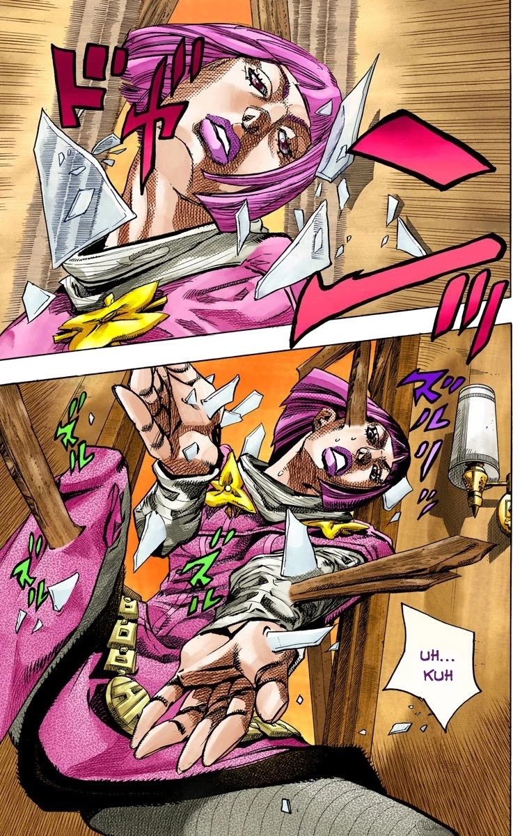 JoJo's Bizarre Adventure Part 7 - Steel Ball Run (Official Colored) chapter 77 page 37