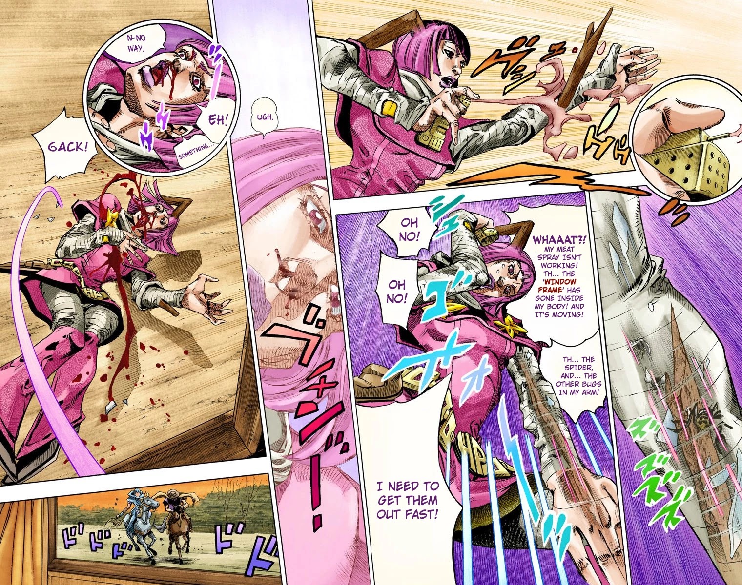 JoJo's Bizarre Adventure Part 7 - Steel Ball Run (Official Colored) chapter 77 page 39