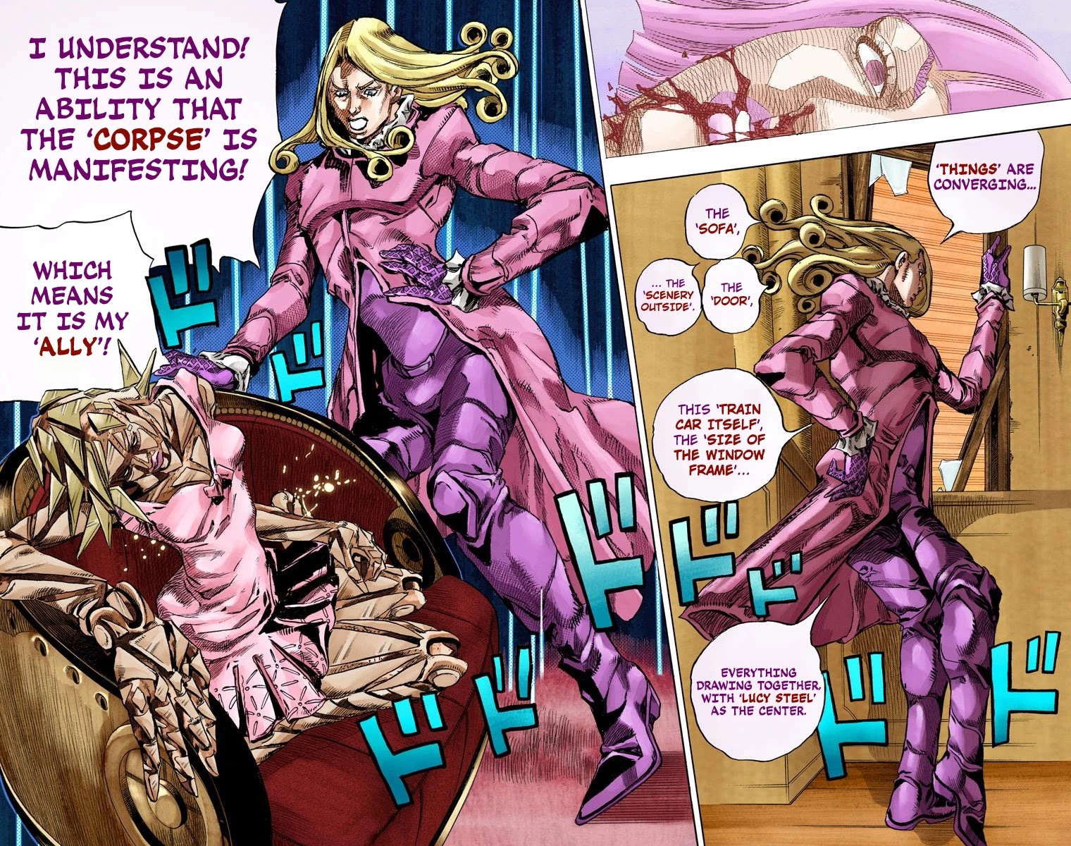 JoJo's Bizarre Adventure Part 7 - Steel Ball Run (Official Colored) chapter 77 page 40