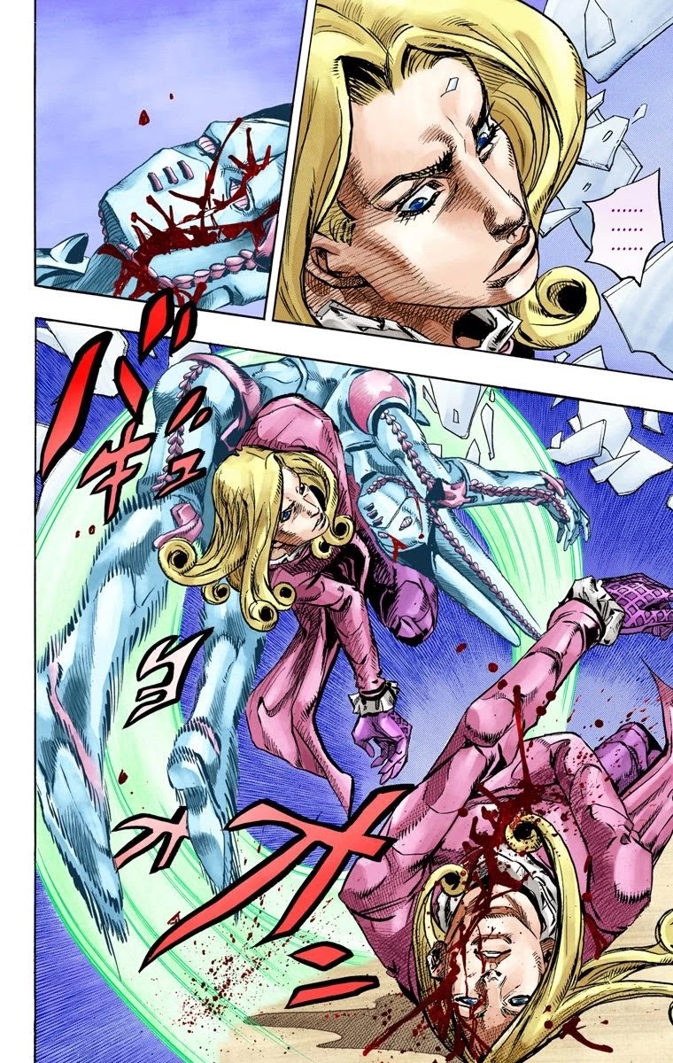 JoJo's Bizarre Adventure Part 7 - Steel Ball Run (Official Colored) chapter 77 page 6